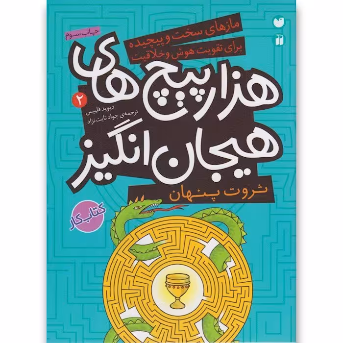 کتاب مازهای سخت و پیچیده برای تقویت هوش و خلاقیت 2 (ثروت پنهان)