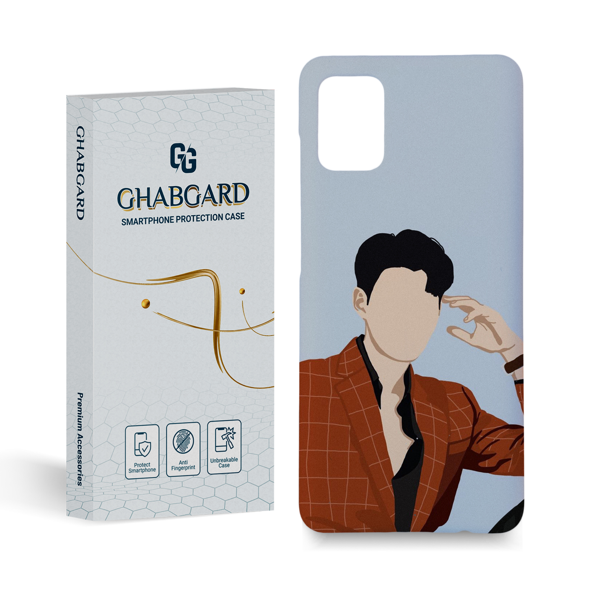 کاور قاب گارد مدل پسرانه مناسب برای گوشی موبایل سامسونگ galaxy a31