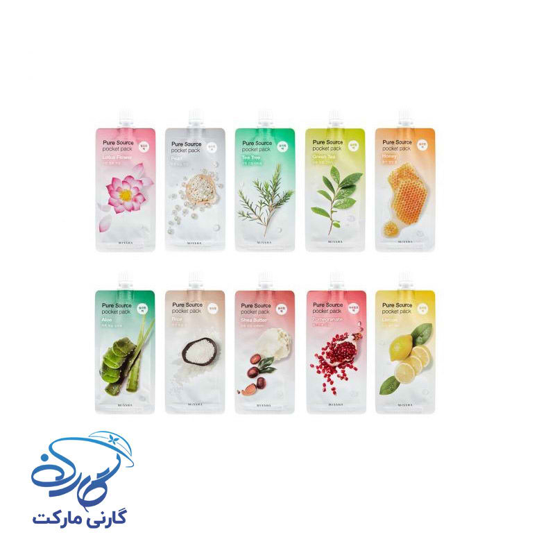 ماسک صورت خواب پاکتی 10ml میشا