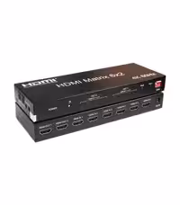 ماتریکس سوئیچ 6 در 2 HDMI با ریموت کنترل کی نت K-MAHD2062