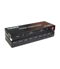 ماتریکس سوئیچ 6 در 2 HDMI با ریموت کنترل کی نت K-MAHD2062