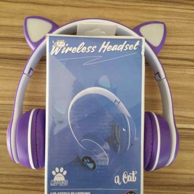 هدست هدفون بلوتوثی گربه ای Cat Ear MZ-023