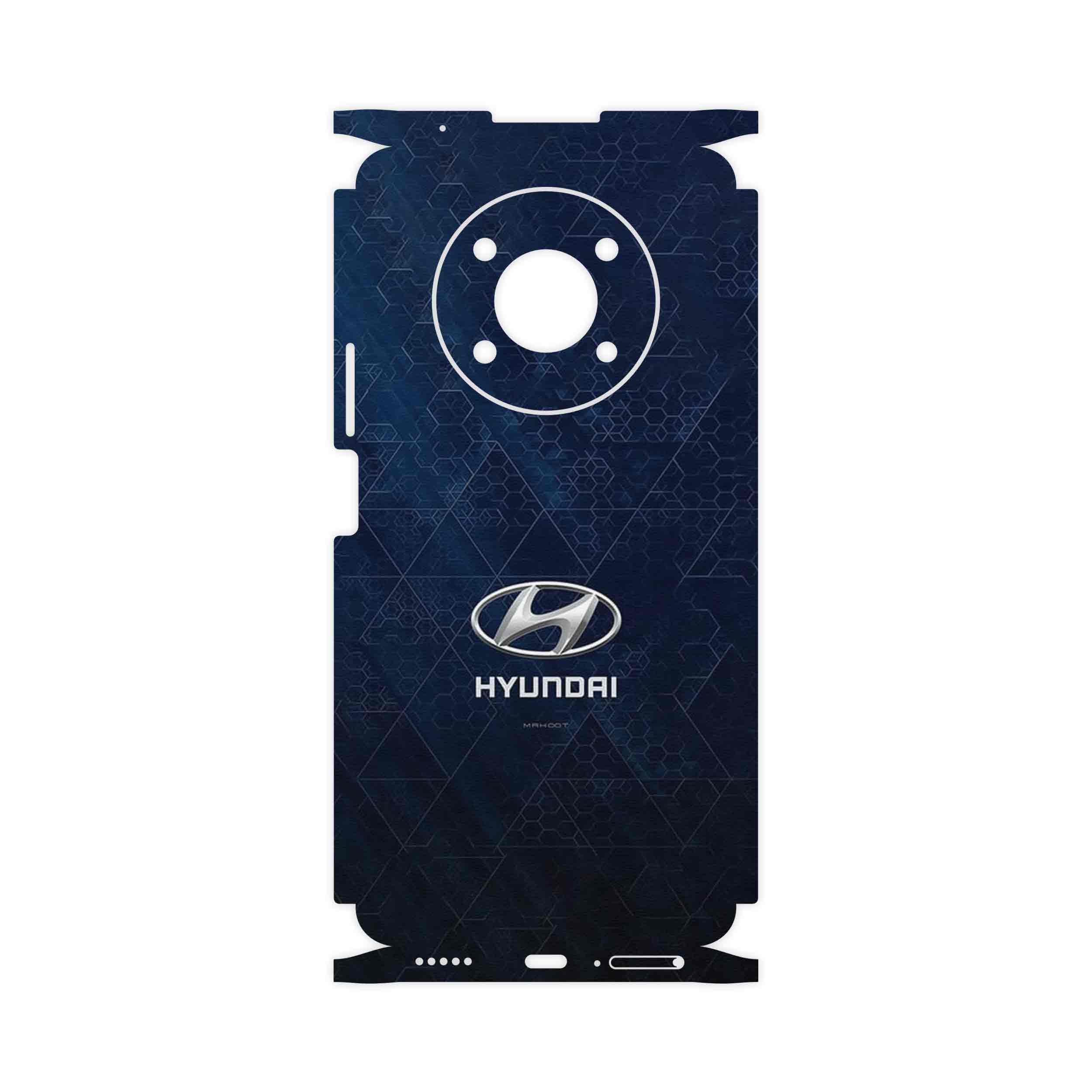 برچسب پوششی ماهوت مدل Hyundai_Logo-FullSkin مناسب برای گوشی موبایل آنر X9 5G