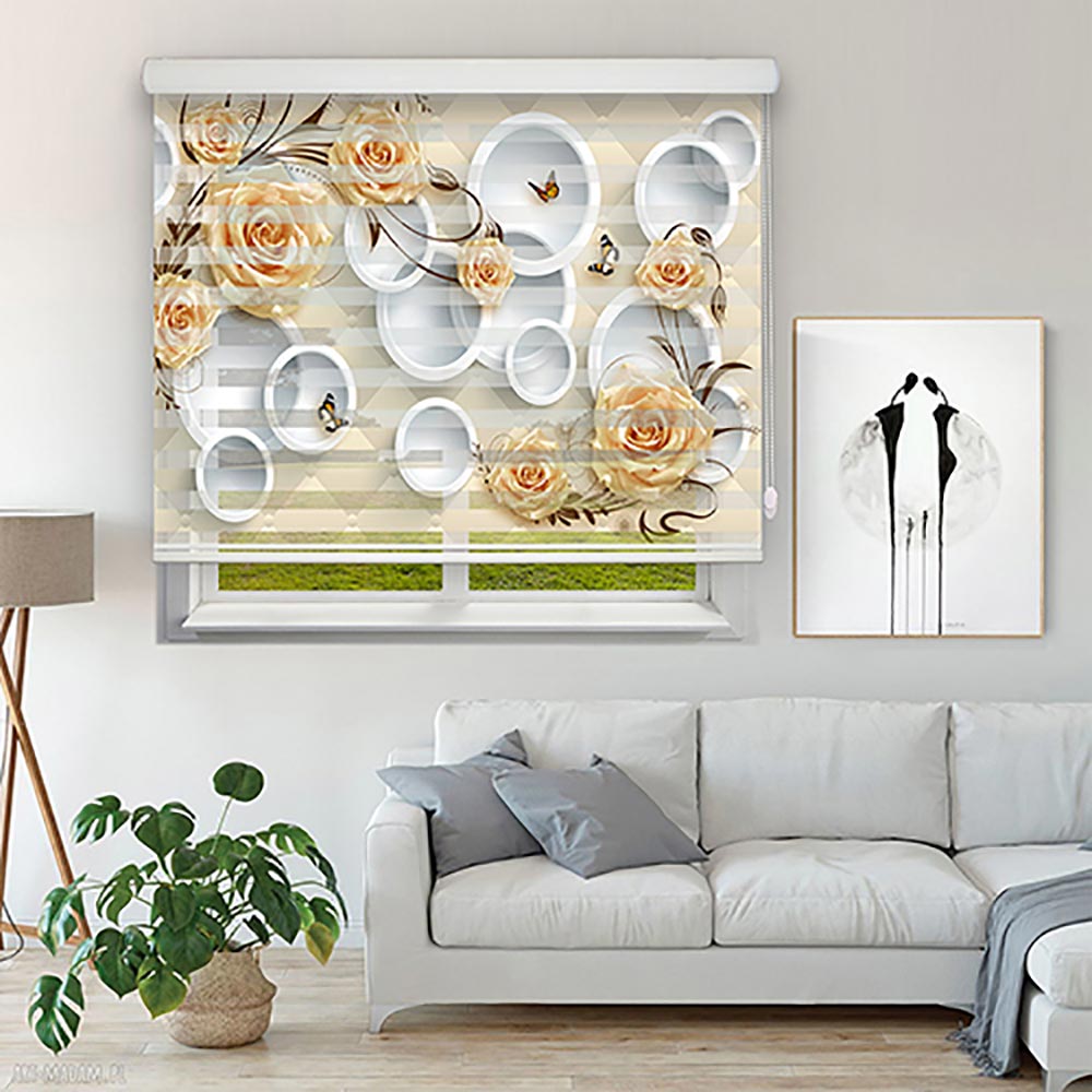  پرده زبرا مدل TD-106 سایز 160x180 سانتی متر