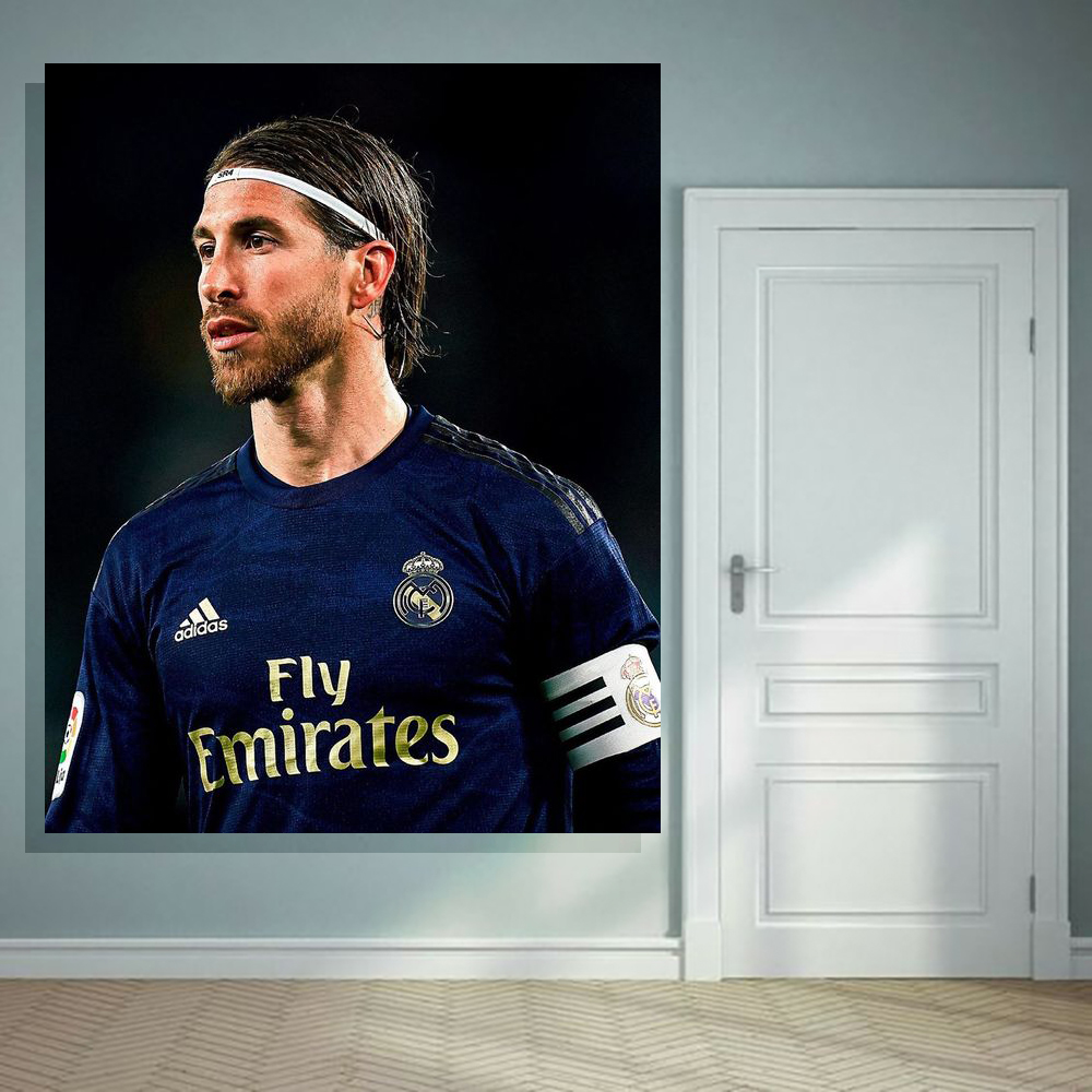 تابلو شاسی طرح سرجیو راموس cd 137