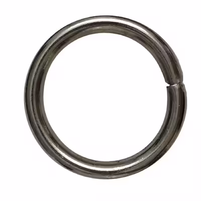 یراق کیف دوزی مدل گرد کد Steel-2.5Cm بسته 4 عددی
