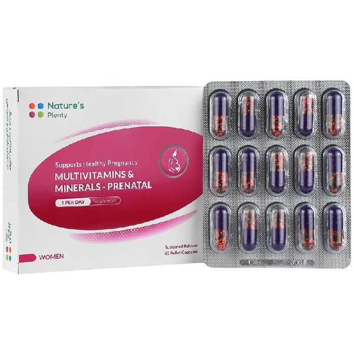 مولتی ویتامین و مینرال بارداری و شیردهی نیچرز پلنتی