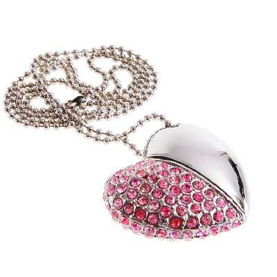 فلش مموری پرلیت یو اس بی مدل قلب W-02 ظرفیت 64 گیگابایت