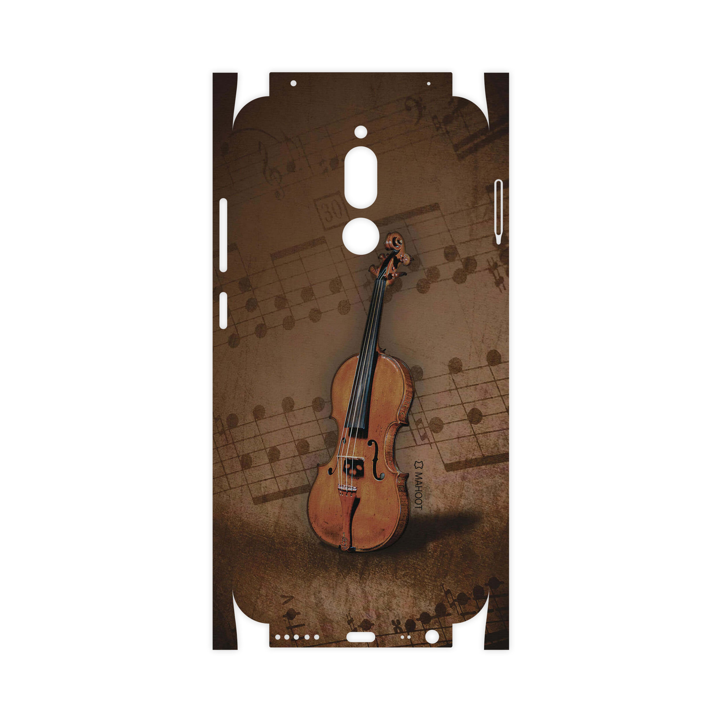 برچسب پوششی ماهوت مدل Violin-Instrument-FullSkin مناسب برای گوشی موبایل شیائومی Redmi 8