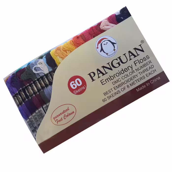 نخ کوبلن پنگوئن مدل PN-60 مجموعه 60 عددی 