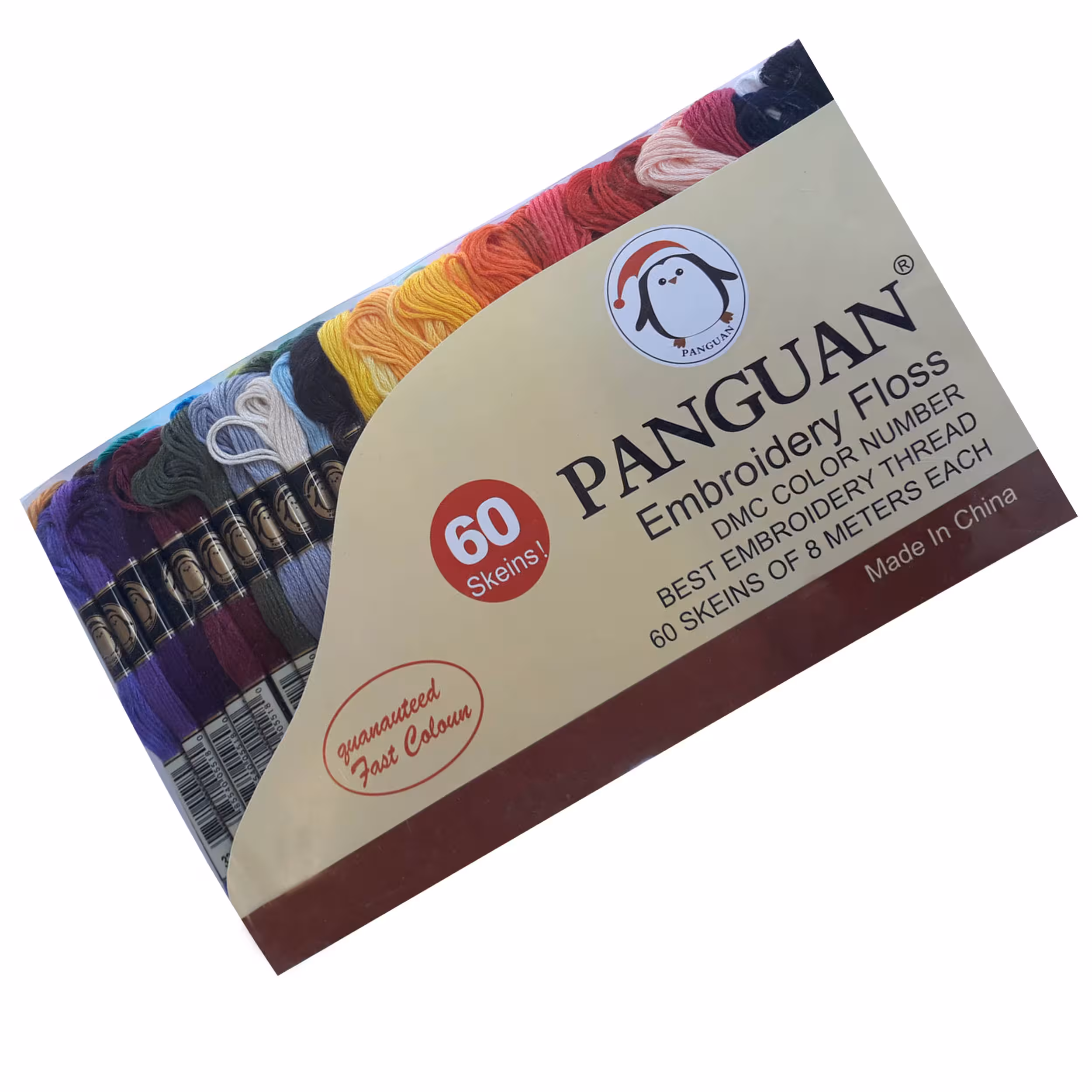 نخ کوبلن پنگوئن مدل PN-60 مجموعه 60 عددی 