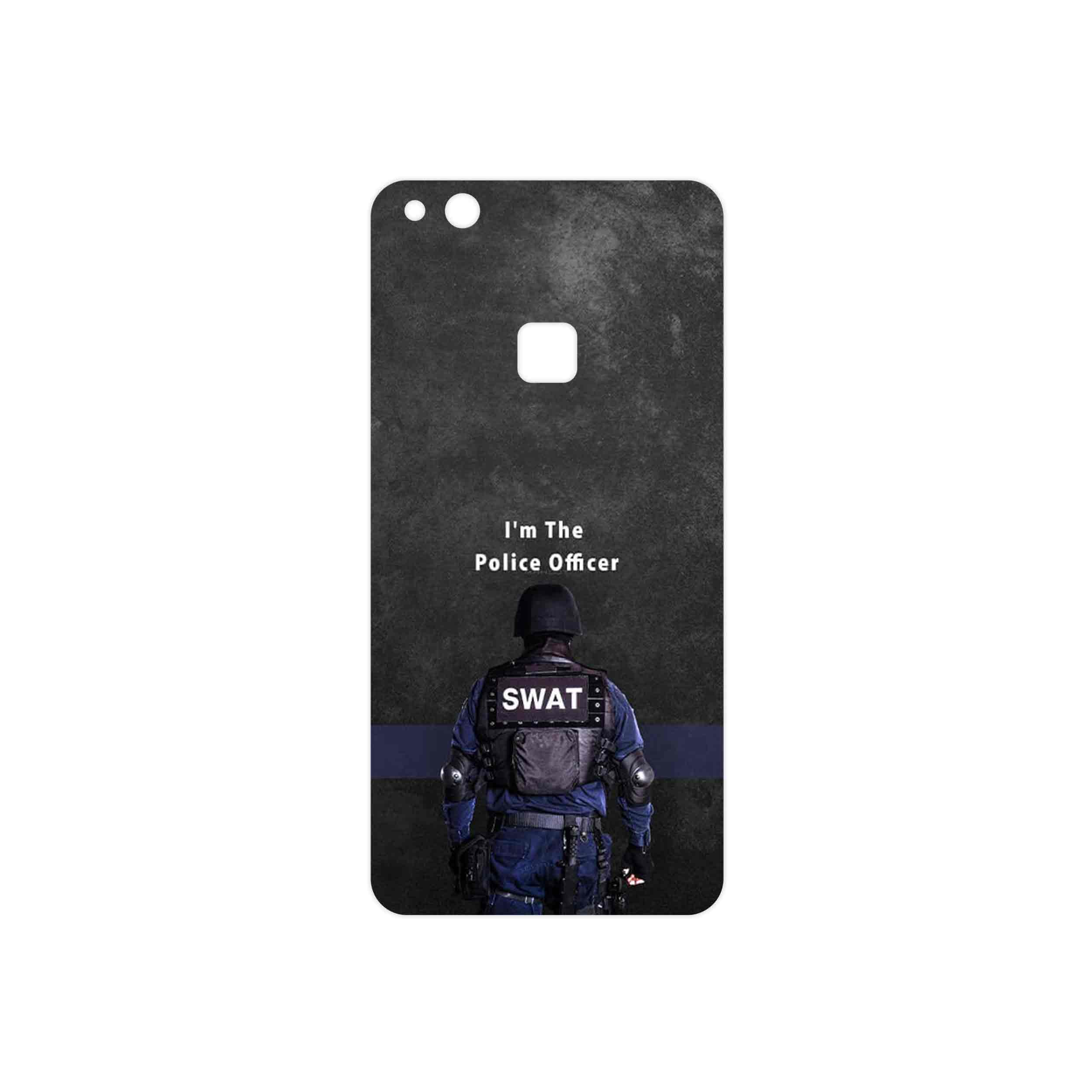 برچسب پوششی ماهوت مدل Police Officer مناسب برای گوشی موبایل هوآوی P10 Lite