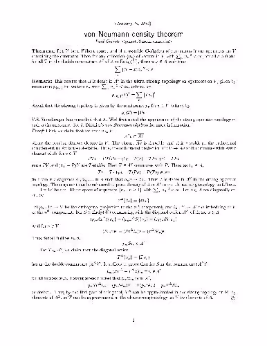 خرید و دانلود نسخه کامل کتاب von Neumann density theorem