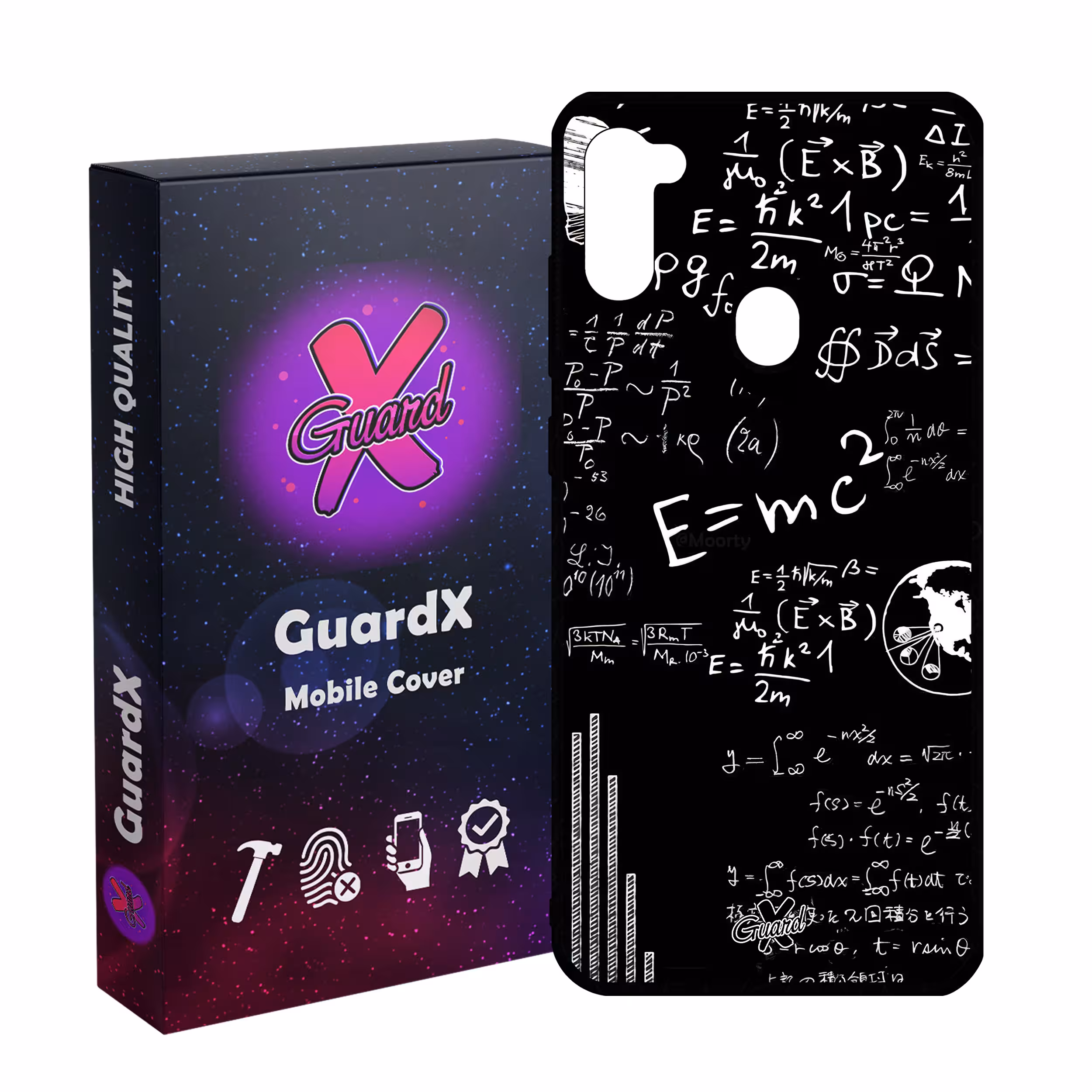 کاور گارد ایکس طرح فیزیک مدل Glass10516 مناسب برای گوشی موبایل سامسونگ Galaxy A11/M11