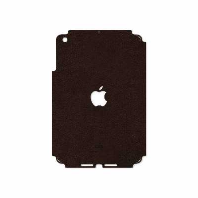 برچسب پوششی ماهوت مدل Dark-Brown-Leather مناسب برای تبلت اپل iPad mini 2012 A1455