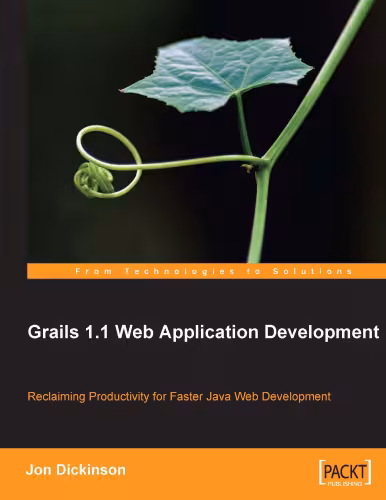 خرید و دانلود نسخه کامل کتاب Grails 1.1 Web Application Development