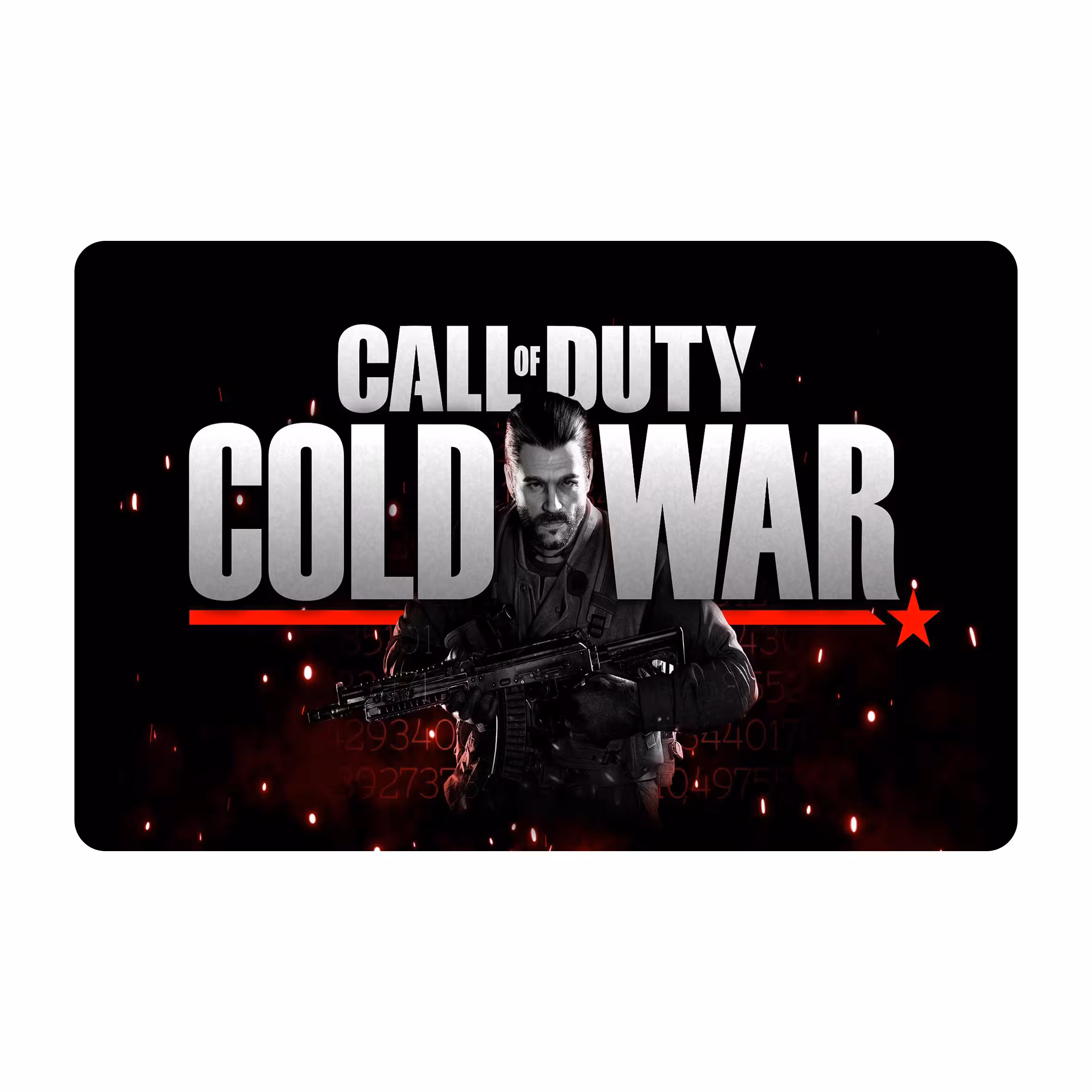 ماوس پد طرح کال آف دیوتی - call of duty مدل mpb694