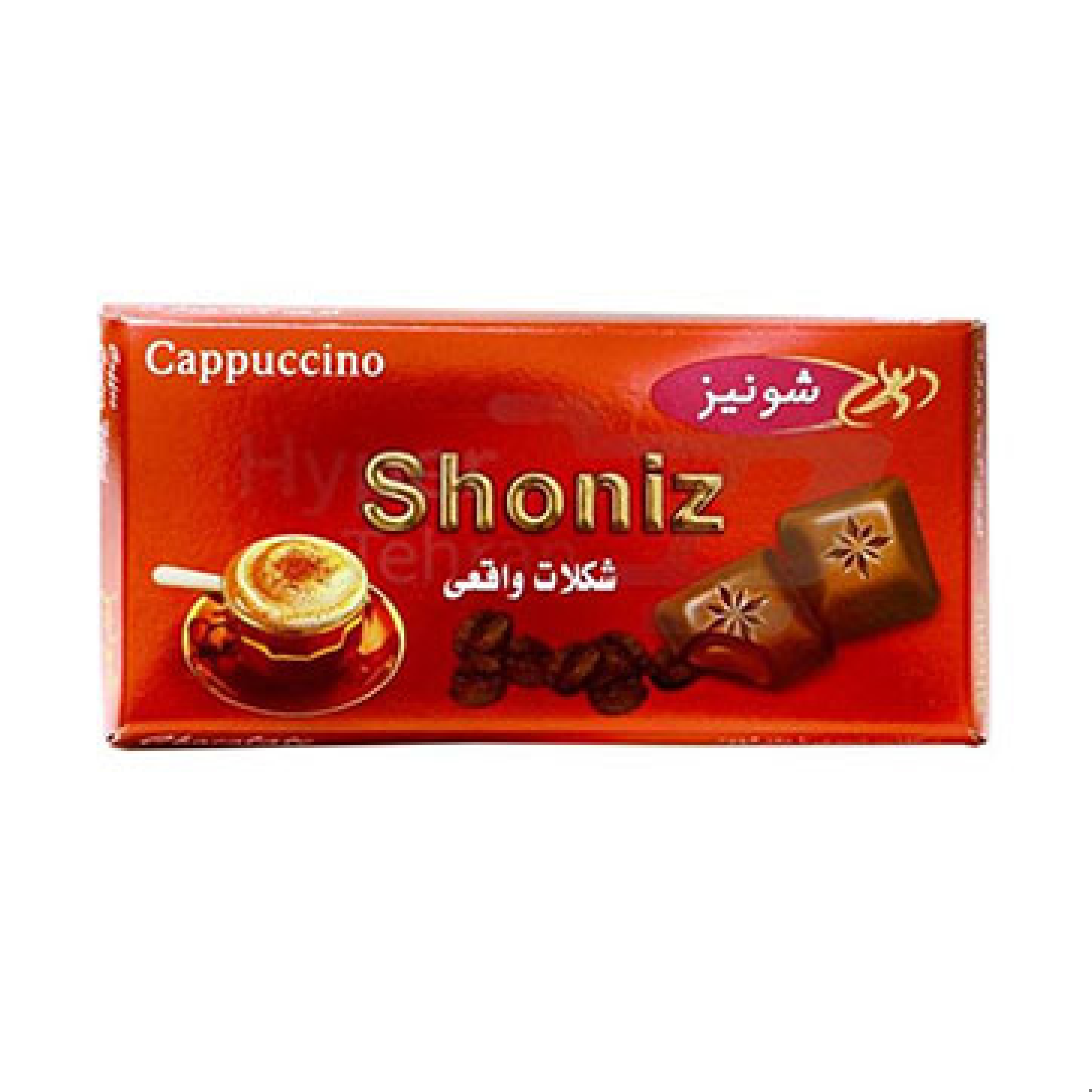 شکلات تخته ای قهوه شونیز