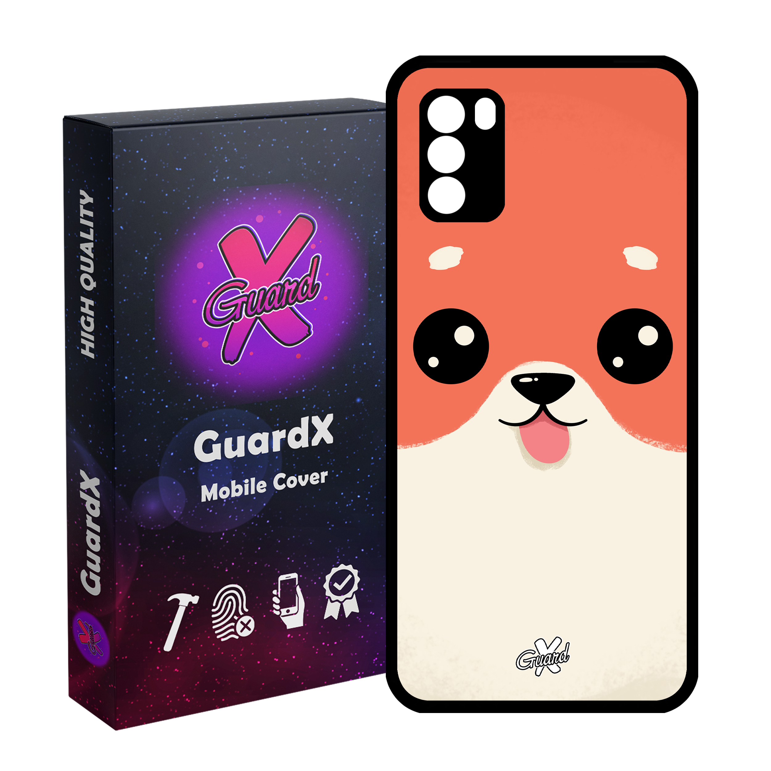 کاور گارد ایکس طرح Pet مدل Glass10186 مناسب برای گوشی موبایل شیائومی Poco M3