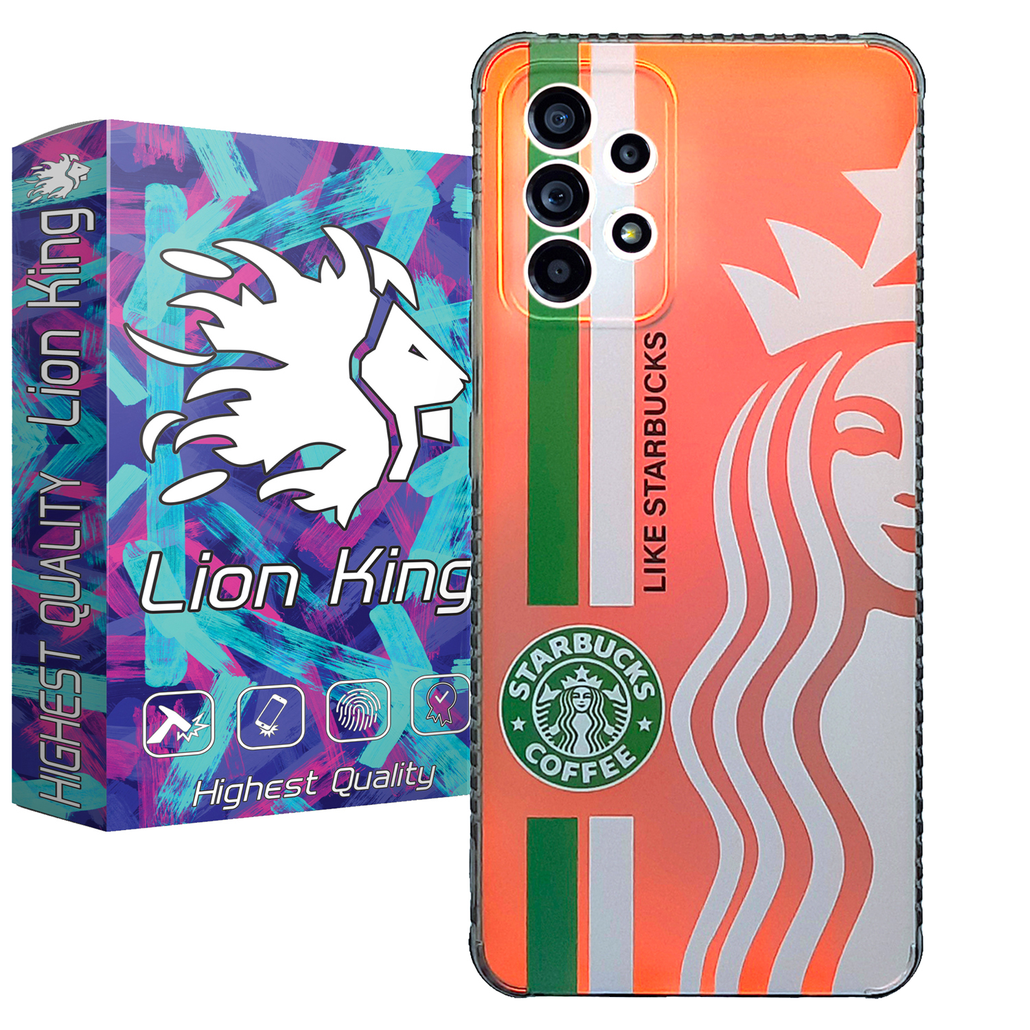   کاور لاین کینگ مدل هولوگرامی S2 مناسب برای گوشی موبایل سامسونگ Galaxy A33 5G