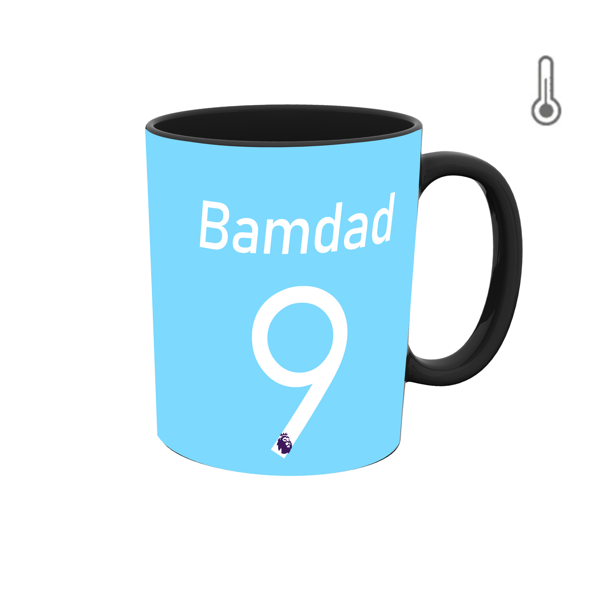 ماگ حرارتی طرح اسم بامداد مدل هالند سیتی