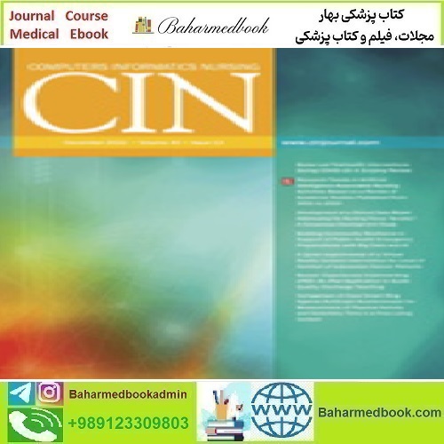 CIN Computers Informatics Nursing Volume 40 1 to 12 2022 TR