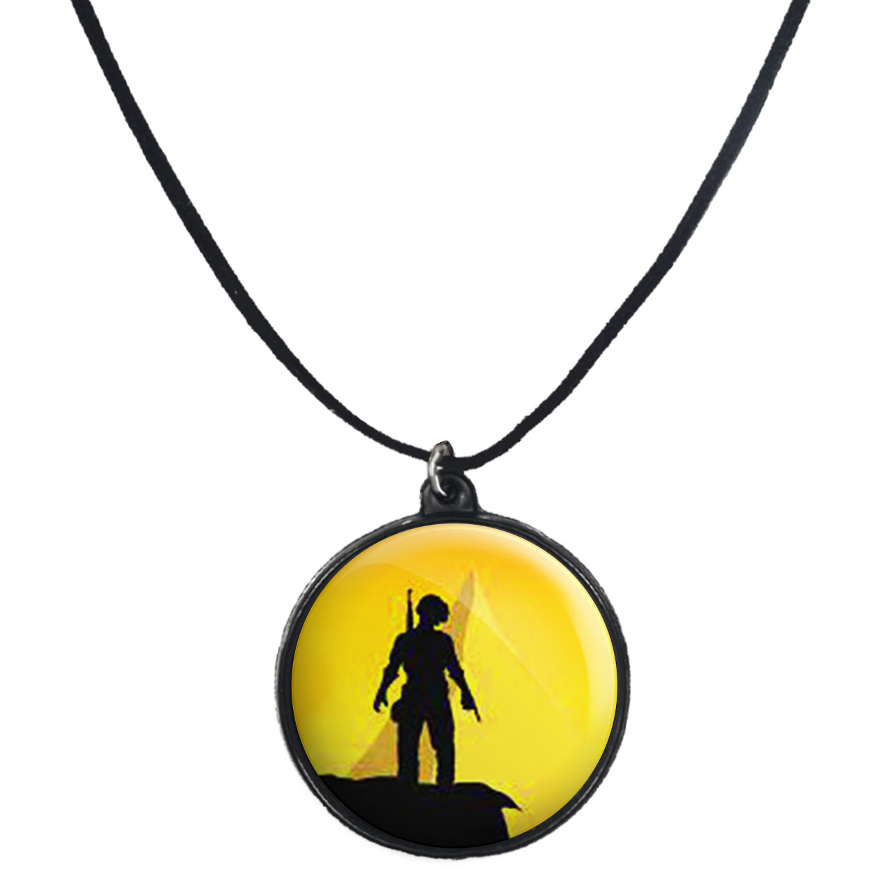 گردنبند پرمانه طرح pubg کد pmb.7843 مدل دو طرفه