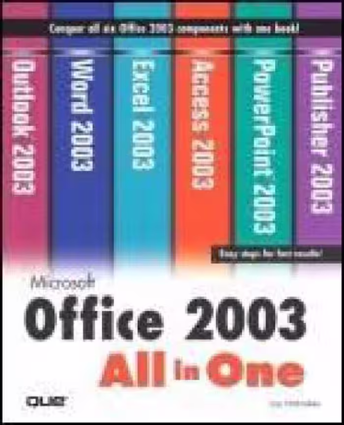 خرید و دانلود نسخه کامل کتاب Microsoft Office 2003 All-In-One