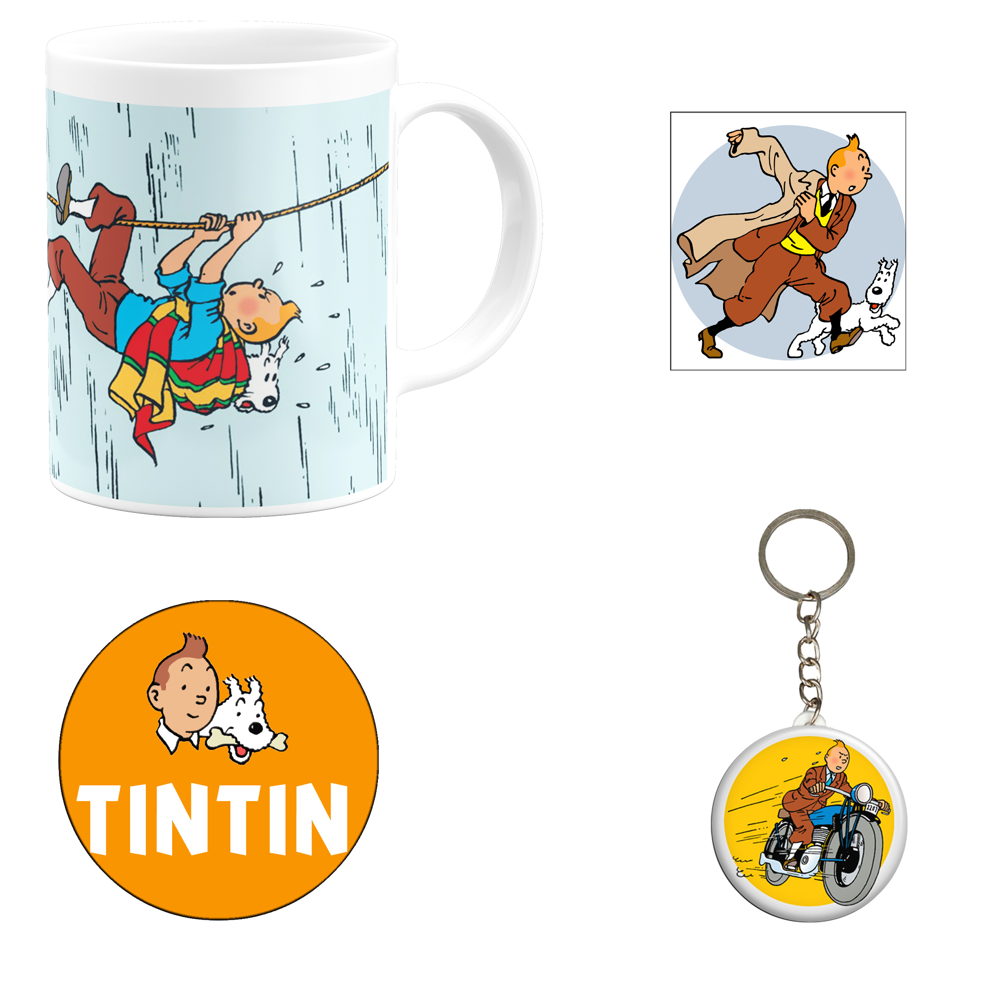 ست هدیه ماگ مدل کارتون تن تن کد M11