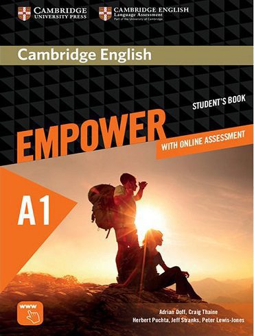 CAMBRIDGE ENGLISH EMPOWER STARTER A1 S B W B کتاب ایمپاور استارتر کمبریج (چاپ رنگی کتاب دانش آموز با کتاب کار و سی دی)
