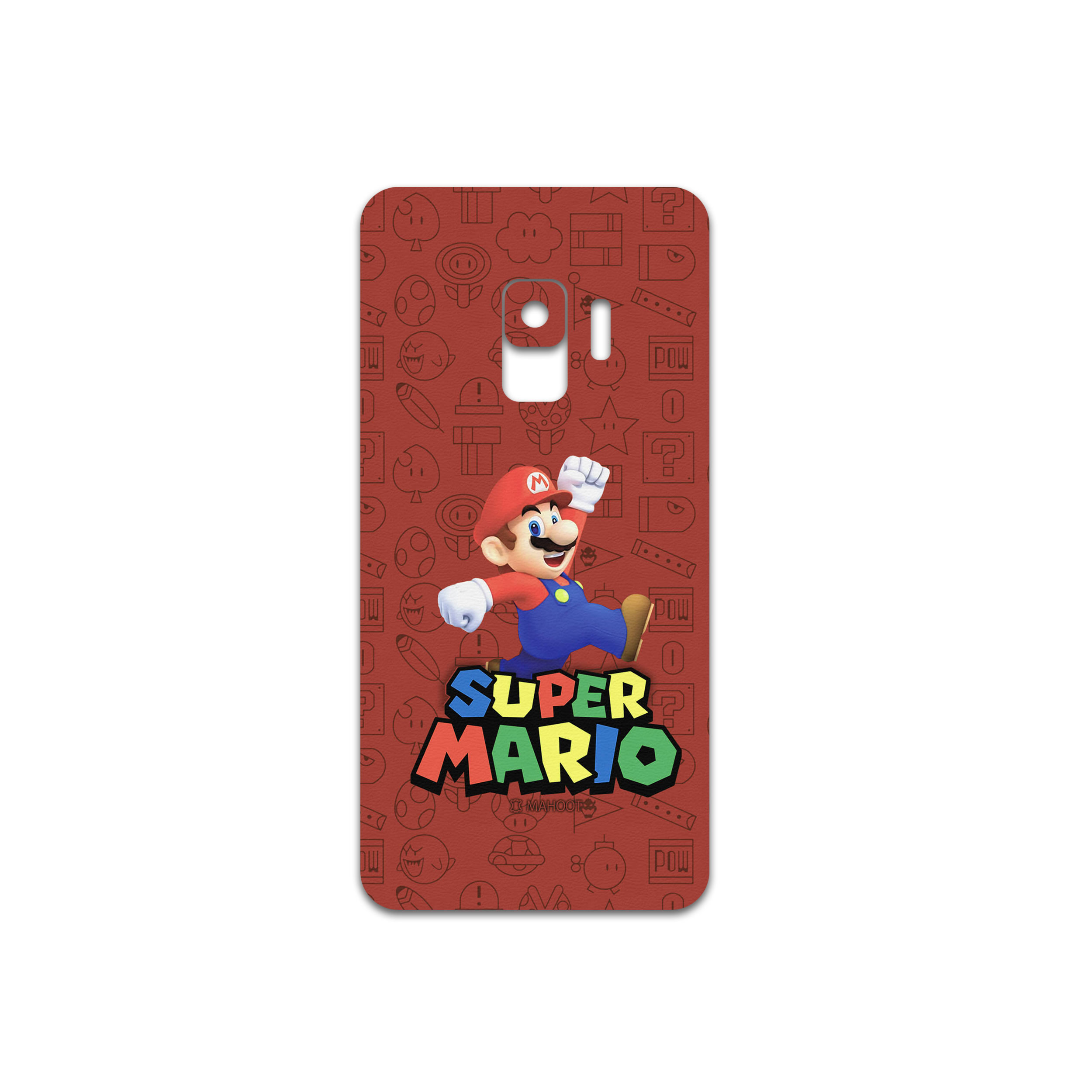 برچسب پوششی ماهوت مدل Super-Mario-Game مناسب برای گوشی موبایل سامسونگ Galaxy S9