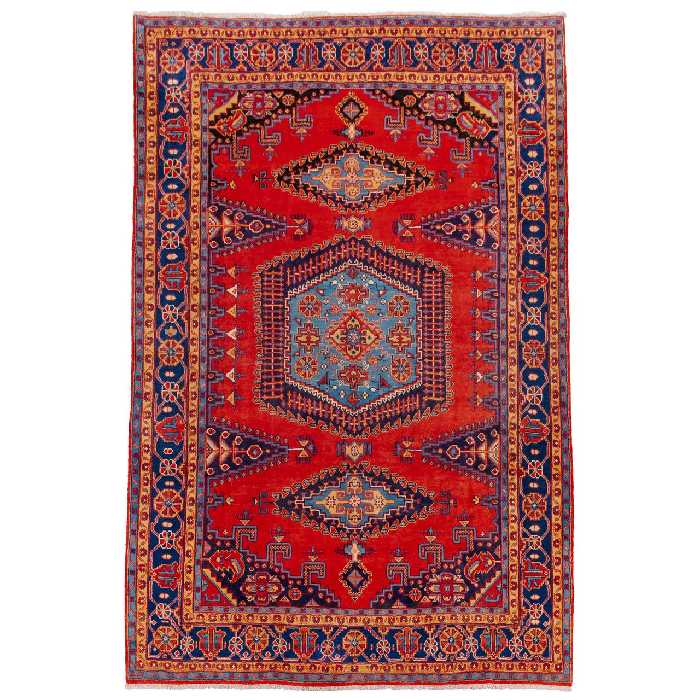 فرش قدیمی دستباف نه متری سی پرشیا کد 705065