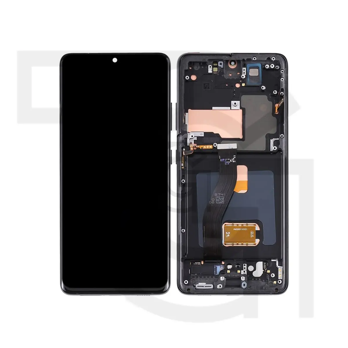 السیدی سامسونگ (مشکی)(بافریم)(شرکتی) LCD Samsung Galaxy S21 Ultra 5G