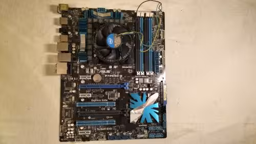 باندل ASUS P55D و i7 870 و فن و 8 گیگ رم (دارای توضیحات)