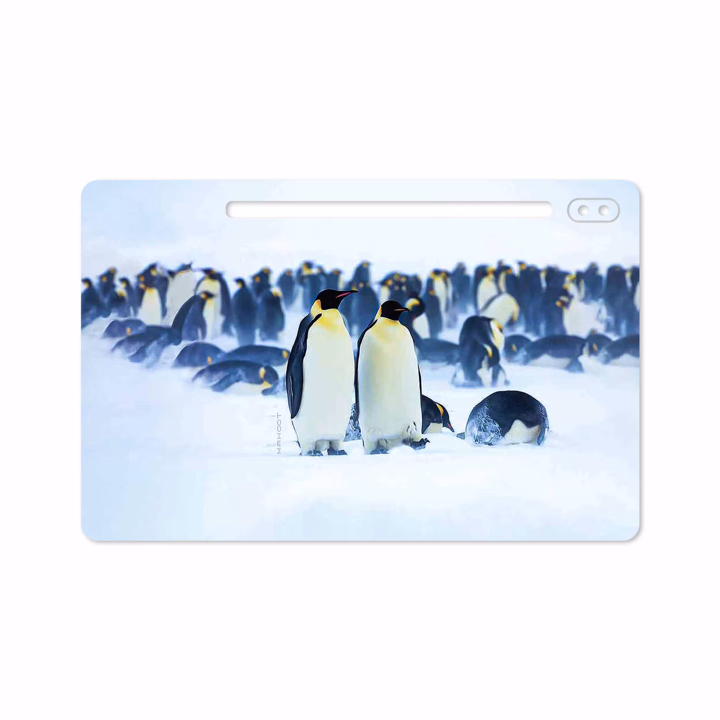 برچسب پوششی ماهوت مدل Penguin مناسب برای تبلت سامسونگ Galaxy Tab S6 2019 SM-T865