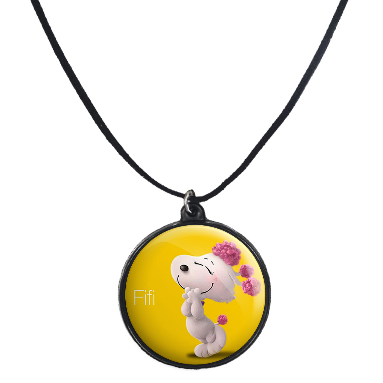 گردنبند پرمانه طرح اسنوپی کد pmb.14581