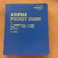 󾕇 دانلود کتاب ASHRAE Pocket Guide For Air Conditioning, Heating, Ventilation, Refrigeration - Inch-Pound Edition, 1993 - دانلود کتاب های دانشگاهی