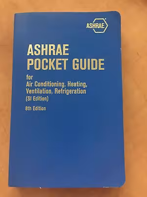 󾕇 دانلود کتاب ASHRAE Pocket Guide For Air Conditioning, Heating, Ventilation, Refrigeration - Inch-Pound Edition, 1993 - دانلود کتاب های دانشگاهی