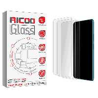 محافظ صفحه نمایش شیشه ای ریکو مدل Ricoo Glass MIX3 مناسب برای گوشی موبایل سامسونگ Galaxy A12 \ A12 Nacho \ M12 بسته سه عددی | کالا برتری