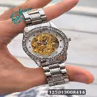 خرید ساعت مردانه اتومات مارک شادو اژدها اتومات طرح برجسته اژدها پشت شیشه ای کیفیت عالی رنگ ثابت کد 1921269 - ردگل
