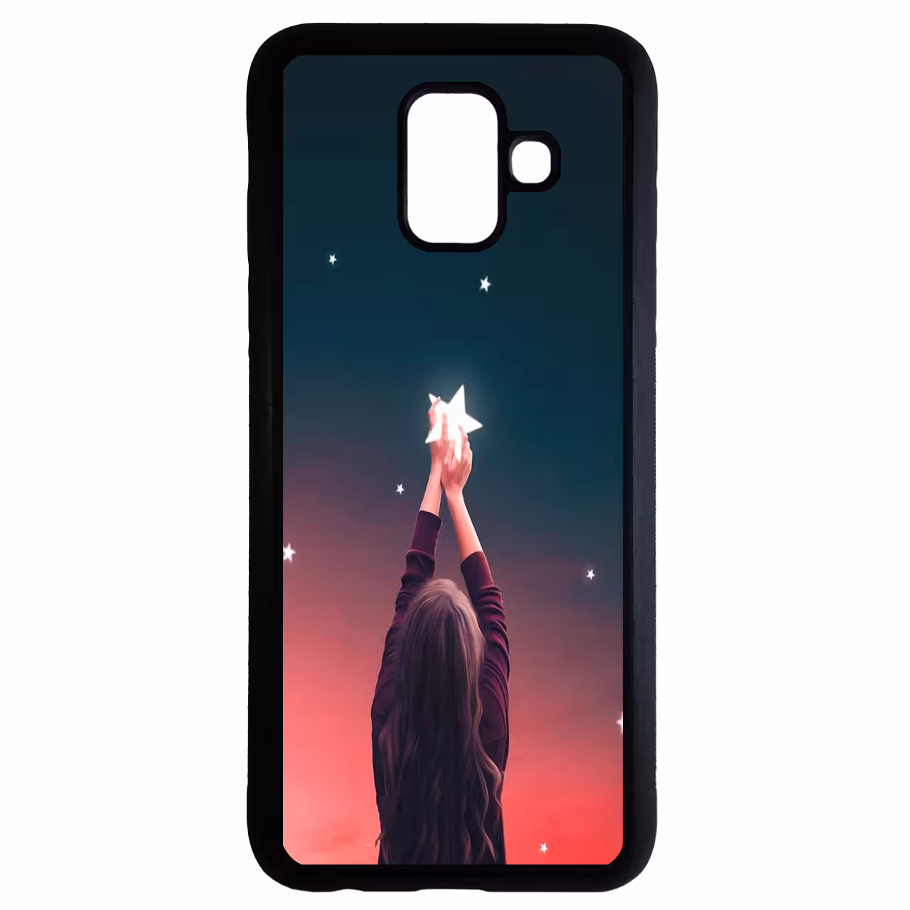 کاور طرح دخترانه کد 9388 مناسب برای گوشی موبایل سامسونگ galaxy a8 2018