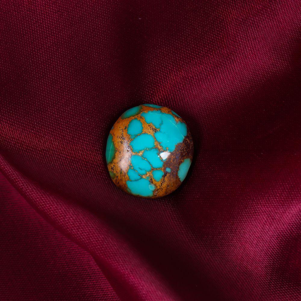 نگین فیروزه شجری کد 11603 - جواهری مشاهیر