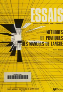 خرید و دانلود نسخه کامل کتاب Méthode et pratique des manuels de langue - Pdf