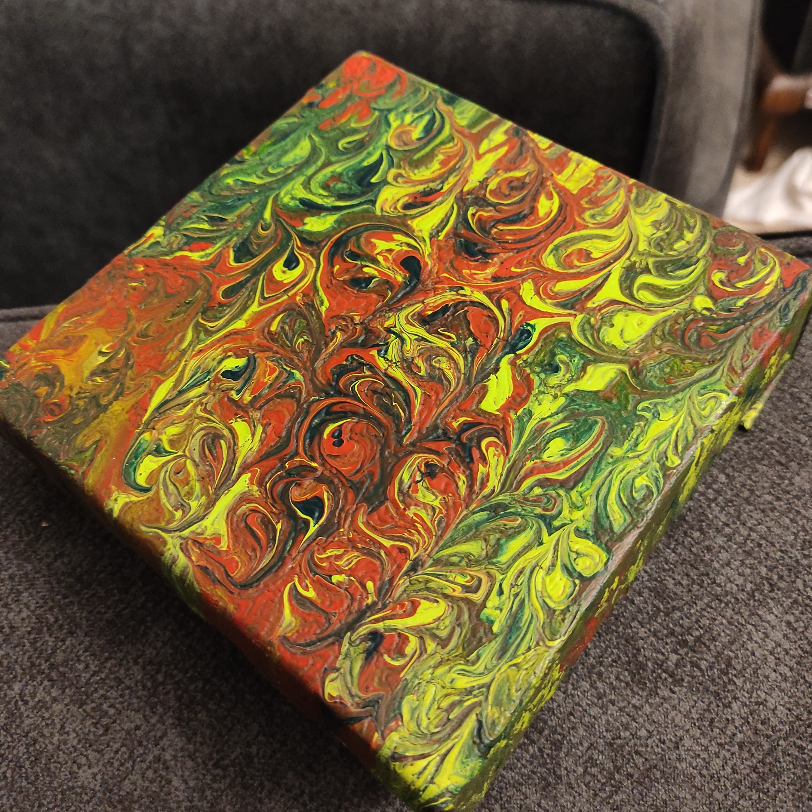 تابلو نقاشی دیپ بوم آبستره