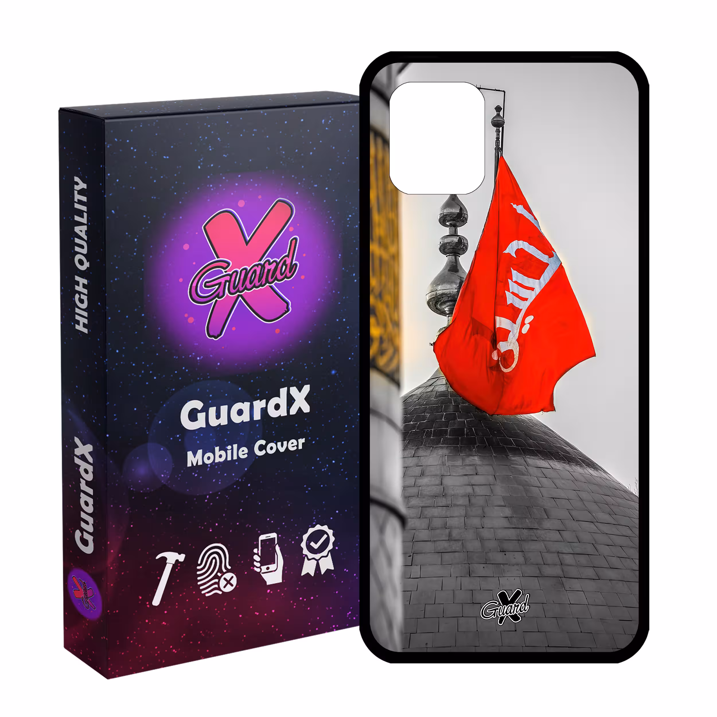 کاور گارد ایکس طرح محرم 2 مدل Glass10457 مناسب برای گوشی موبایل سامسونگ Galaxy Note 10 Lite / A81