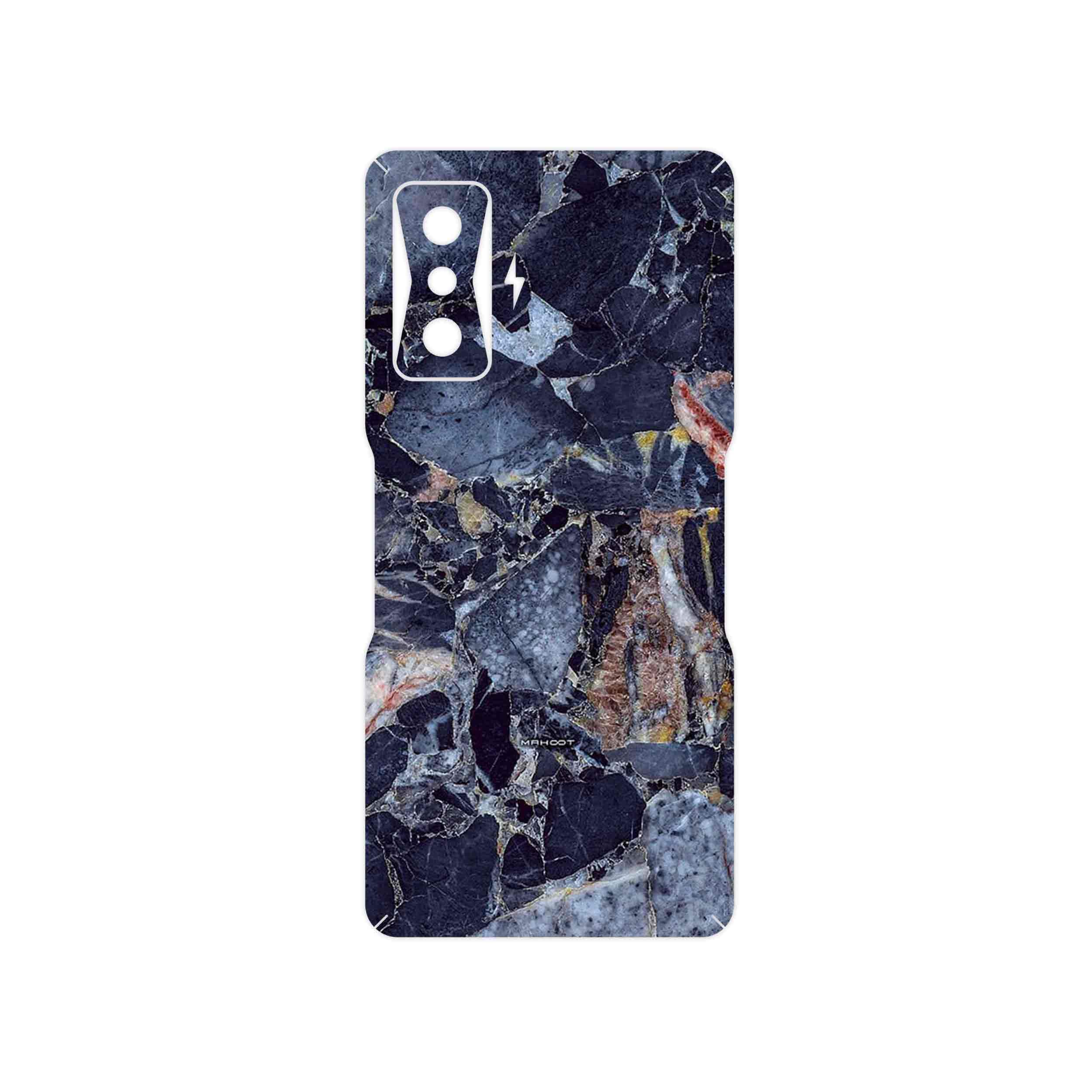 برچسب پوششی ماهوت مدل Broken black marble مناسب برای گوشی موبایل شیائومی Redmi K50 Gaming