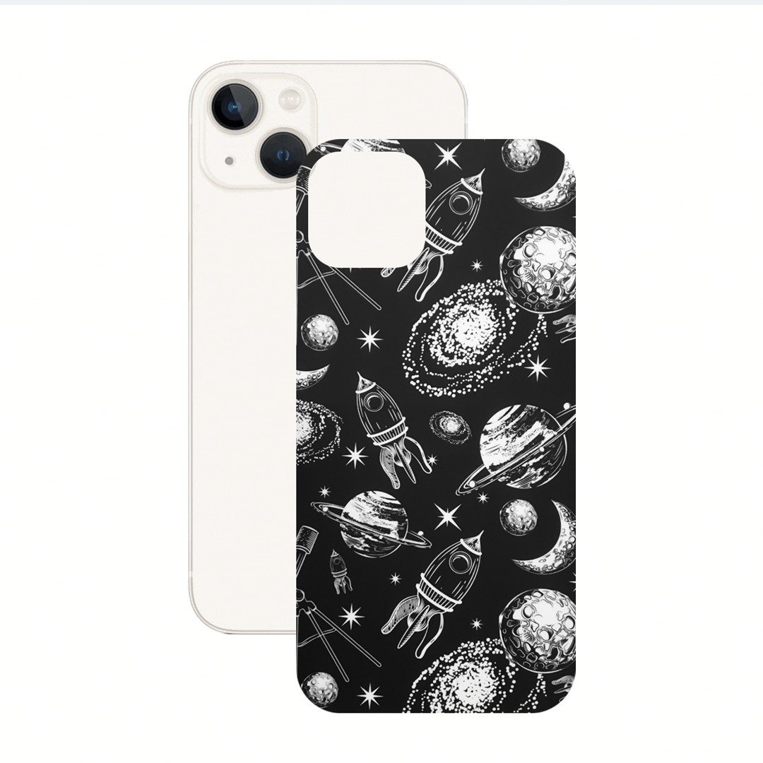 برچسب پوششی راک اسپیس طرح space مناسب برای گوشی موبایل آیفون مدل iPhone 13

