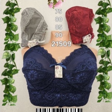 سوتین دانتل زیر نخی از سایز 75 تا 90