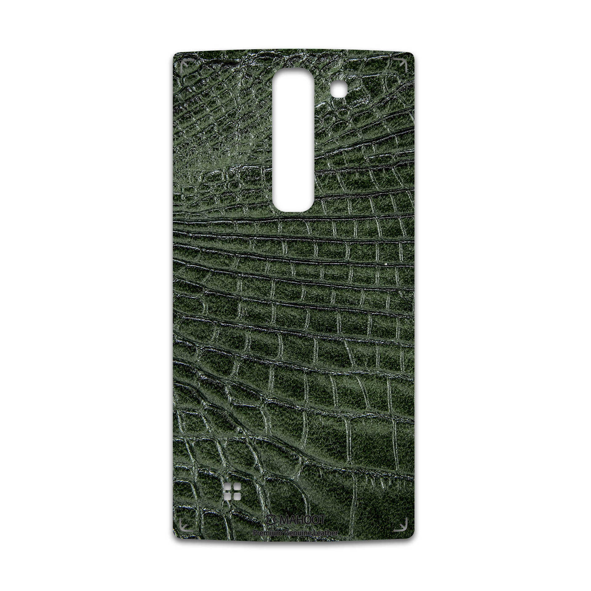 برچسب پوششی ماهوت مدل Green-Crocodile-Leather مناسب برای گوشی موبایل ال جی Magna