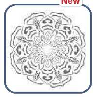 شابلون طرح مراکشی کد 1021 سایز 40 در 60 